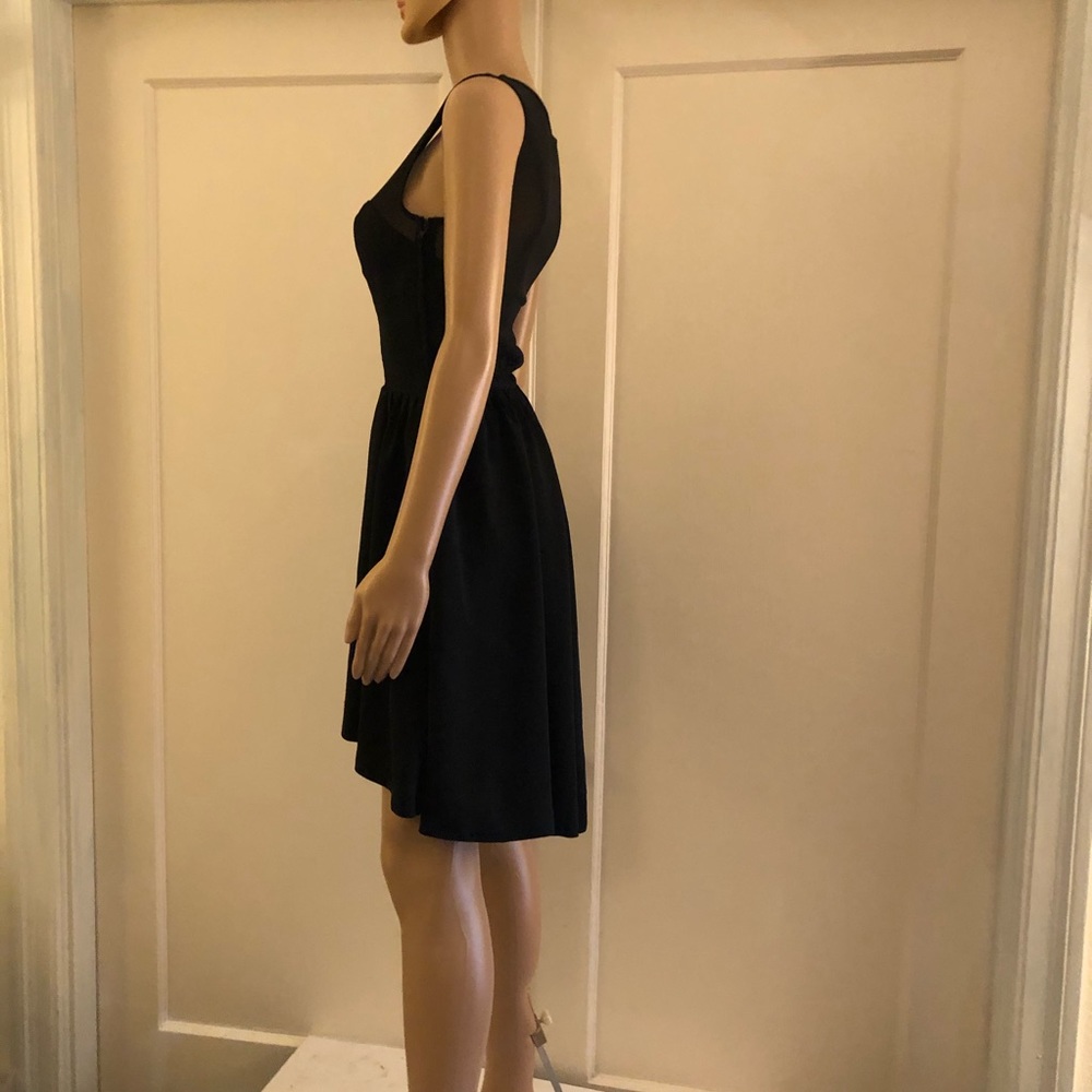 NWOT H&M High Low Black Cocktail Dress; Sz 2 - Picture 7 of 7